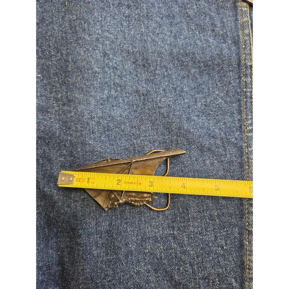 Vintage 1979 Bergamot Hang Glider Brass Belt Buckle - Ltd Ed #95